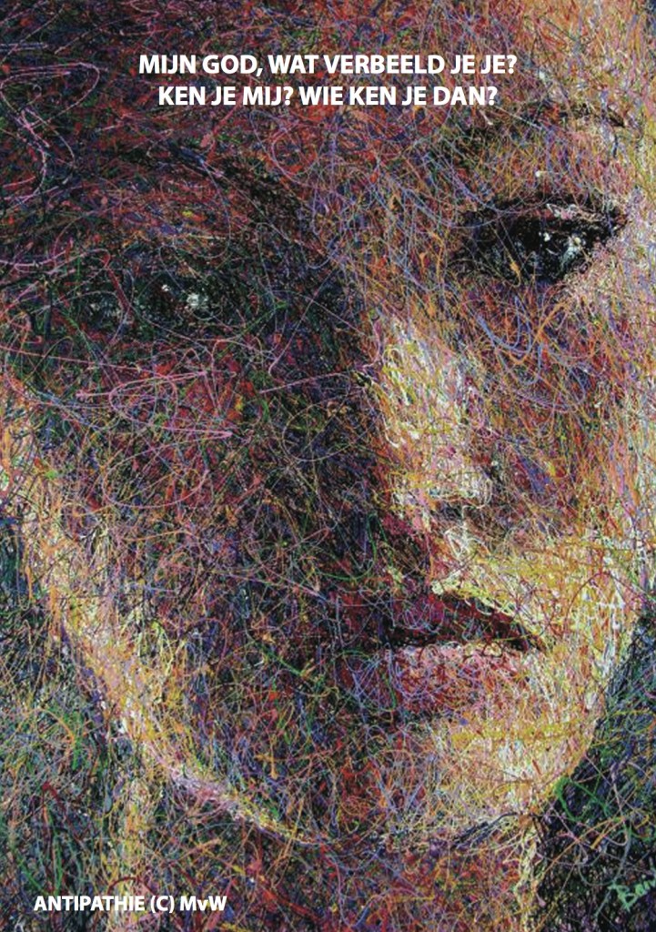 Jezebel- Andy Baird - acryl latex op canvas